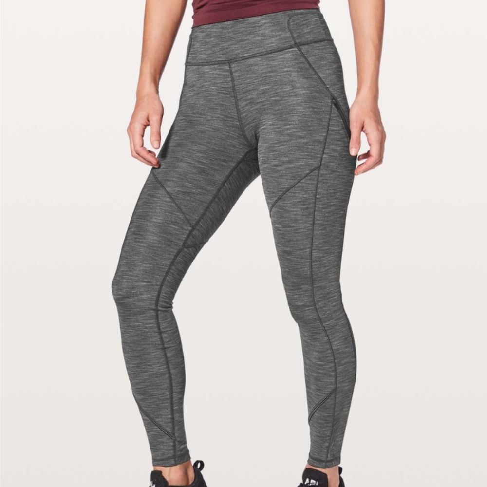 lululemon athletica rain on train on Run  High-Rise Leggings
